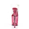 Босоножки Pleaser Flamingo-808T. Каблук 8 дюймов, ремешок на щиколотке 4 дюйма, тонированный PF. Цвет: прозрачный/розовый.