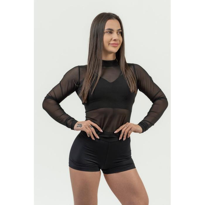 Шорти Nebbia Women's Compression High Waist Shorts INTENSE Leg Day Black 832