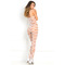 Комбінезон STRAPPED UP SHEER WHITE