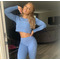 Кофта Ryderwear Staples Cropped Sweater Blue