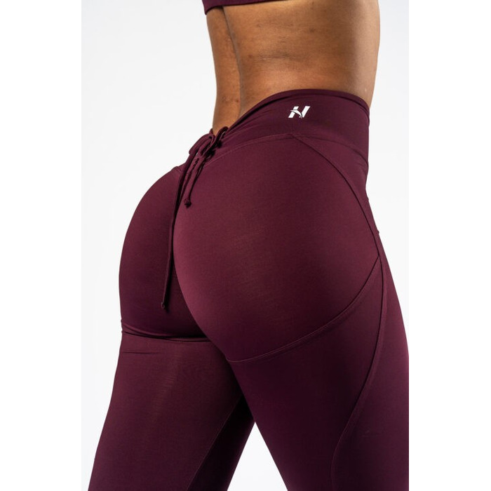 Легінси Nebbia V-Cut Lace-Up Sculpting Leggings OWN YOUR POWER Dark Red 426