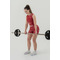 Шорты Nebbia High waisted leggings shorts 5'' HAMMIES Red 615