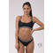 Спортивный бюстгальтер-топ Mesh Me NEBBIA sports bralette 540 Black