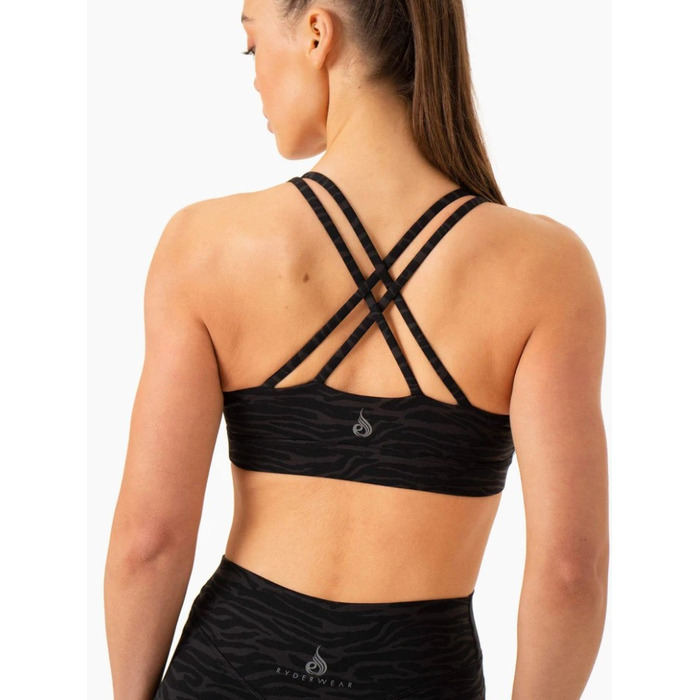 Топ Transform Twist Sports Bra - Black Zebra