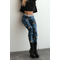ЛЕГІНСИ Nebbia MID-WAIST OCEAN POWER LEGGINGS 566 Blue