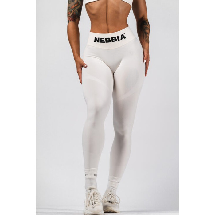 Легінси Nebbia High-Waist Push-Up Leggings FLOW SEAMLESS Cream 496
