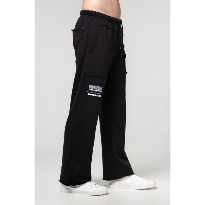 Штани Nebbia Gym Sweatpants NO SHORTCUTS Black 364