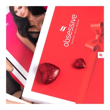 Комплект 3 предмети - ліф, стрінги та пояс для панчох Selinne 3-pcs set, чорний, XS/S