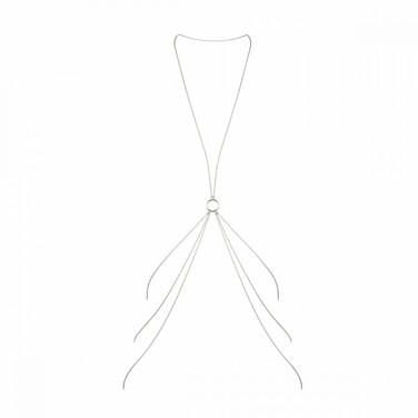 Цепочка для тела Bijoux Indiscrets Magnifique 8 Body Chain — Silver