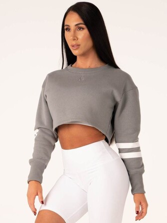 Кофта Ryderwear Resort Cropped Sweater Grey
