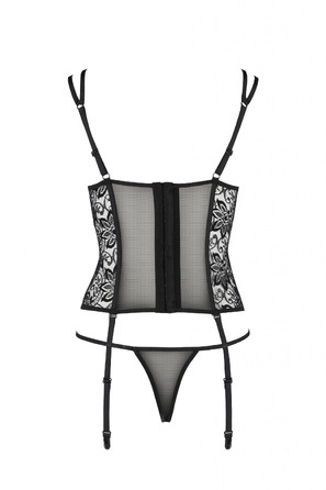 Корсет LETICIA CORSET black S/M - Passion