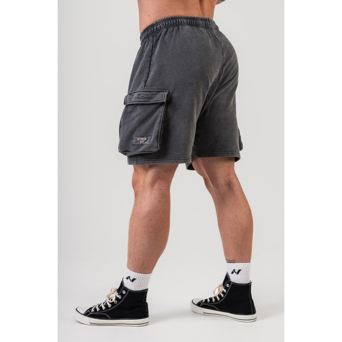 Шорти Nebbia Washed Loose Fit Cargo Shorts LEGACY Black 787
