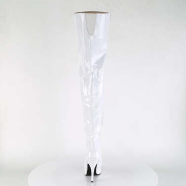 Чоботи Seduce-3010, класичні, білі, 5 дюймів, однотонні