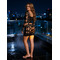 Бодістокінг сітка Star Night, чорний, OS (S–L)