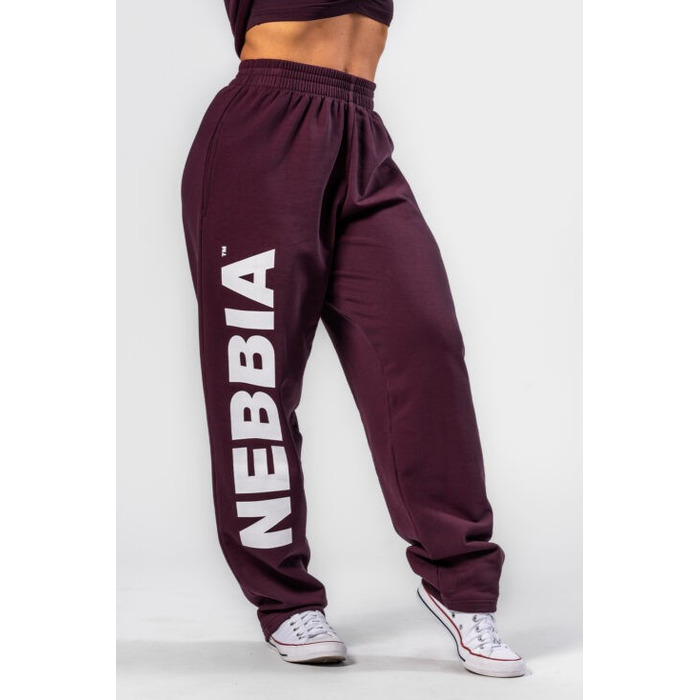 Штани Nebbia Loose-Fit Baggy Pants BOYFRIEND STYLE Dark Red 432