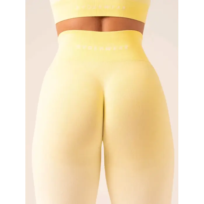 Леггинсы Ryderwear Ombre Seamless Leggings - Lemon Ombre