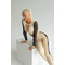 ЛЕГІНСИ BEIGE LEGGINGS WITH CUSTOM ELASTIC