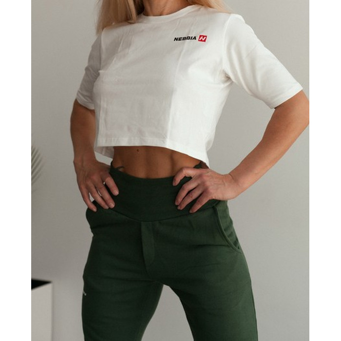 Штани High-Waist Loose Fit Sweatpants 'Feeling Good' 409 Dark Green