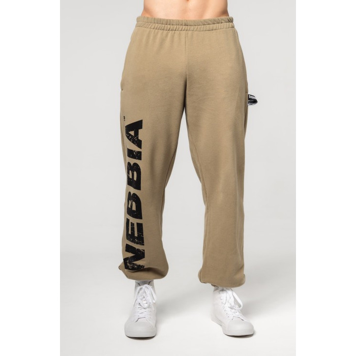 Штани Nebbia Gym Sweatpants Baggy Style GYM BRO Green 365