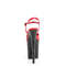 Босоніжки Pleaser Flamingo-809 *8 дюймів на підборах, 4 дюйми з ремінцем на щиколотці, червоні/чорні