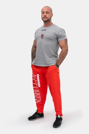 Спортивні штани Nebbia Beast Mode On iconic sweatpants Red 186