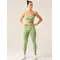 Топ Ryderwear Honeycomb Seamless Sports Bra - Sage