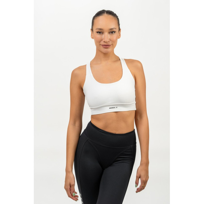 Топ Medium-Support Racerback Sports Bra AGILE White 471