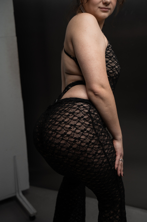 SHADOW body Black mesh LACE_ чорна сітка мереживо