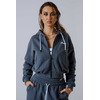 Спортивна кофта Nebbia Relaxed Zip Hoodie POWER Grey 895