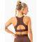 Топ Level Up High Impact Sports Bra - Chocolate