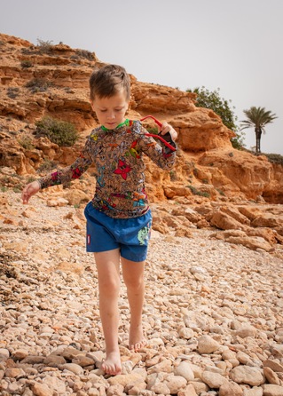 Детский рашгард ТАТУ из spf35 на мальчика