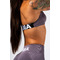 Топ Nebbia Lift-Up Sports Bra FLOW SEAMLESS Dark Grey 495