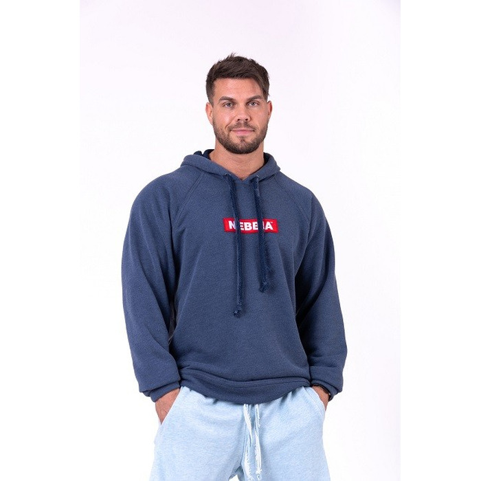 Спортивна кофта Nebbia Red Label hoodie 149 dark blue