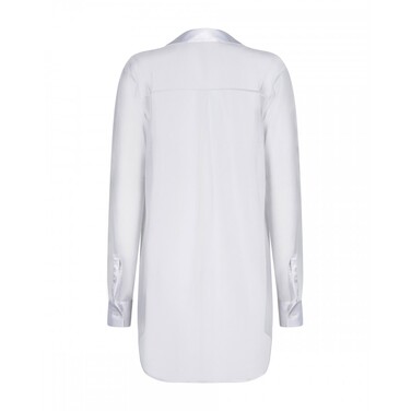 Сексуальний халат-сорочка Obsessive Stellya babydoll white M/L