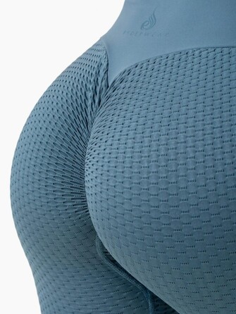 Леггинсы Honeycomb Scrunch Seamless Leggings - Steel Blue