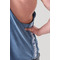 Майка Nebbia Washed Muscle Back Stringer GOLDEN AGE Blue 791