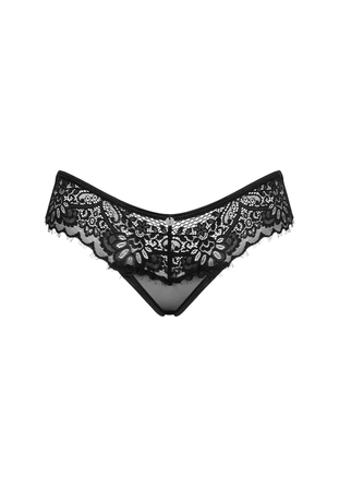 Трусики черные Maderris panties Obsessive M/L
