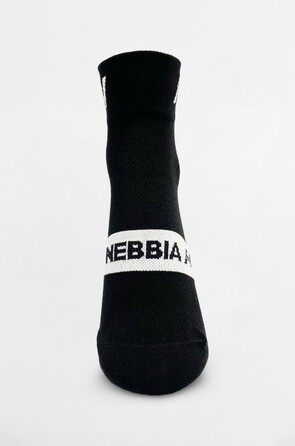 Шкарпетки NEBBIA 'EXTRA PUSH' Crew Socks Black 128
