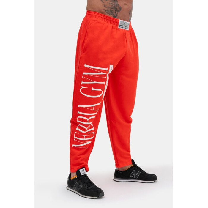 Спортивні штани Nebbia Beast Mode On iconic sweatpants Red 186