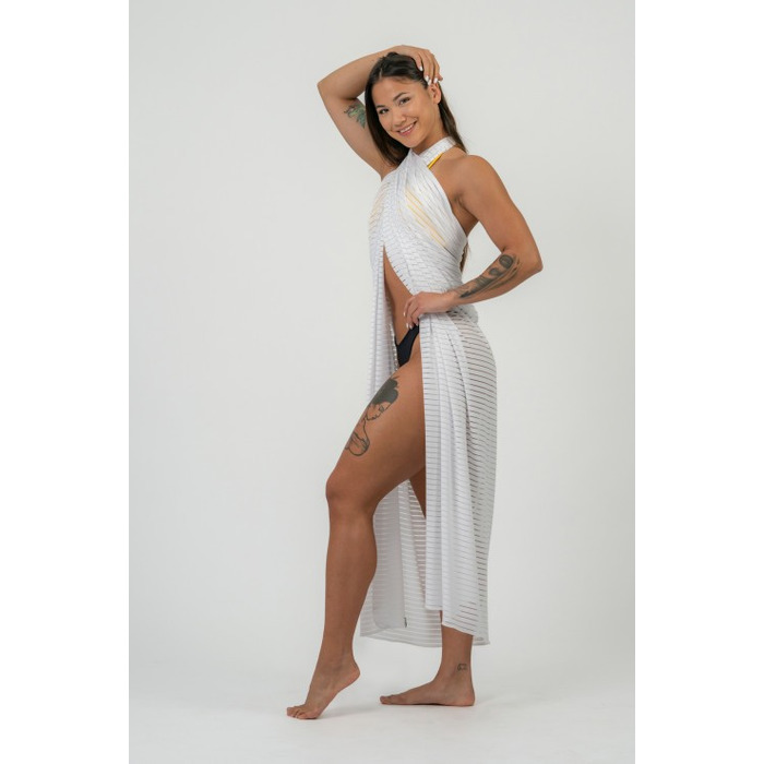 Парео Nebbia BRASILIA Beach Scarf White 769