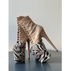 Захисти для Платформи Взуття Animal Print для Pole Dance Heels Захист та Стиль - зебра