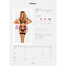 Комплект Obsessive Alessya 3 предмети M/L