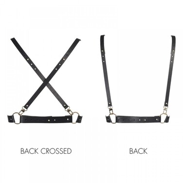 Портупея 'Х' MAZE by, Bijoux Indiscrets Black