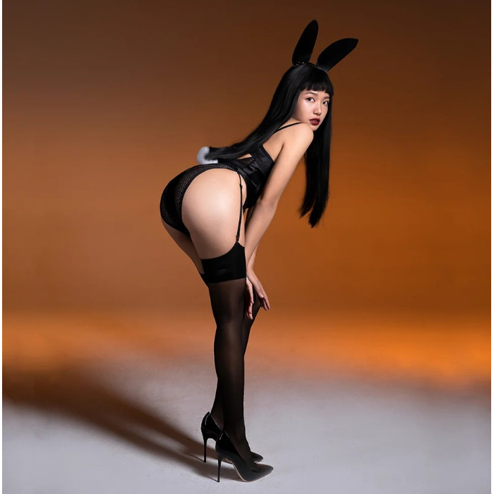 Сексуальний костюм зайчика Bunny Girl Bodysuit Set UPKO, S