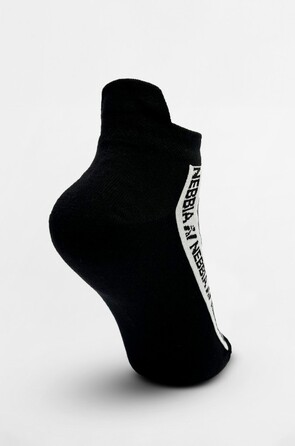 Шкарпетки NEBBIA 'STEP FORWARD' Ankle Socks Black 110