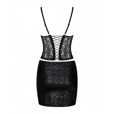 Комплект Obsessive Felisita корсет и юбка S/M