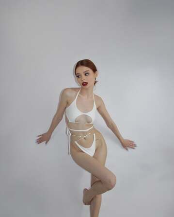 Топ для танців Venus Iconic Pearl з регульованими бретелями