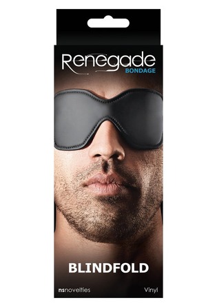 Маска NS Novelties RENEGADE BONDAGE BLINDFOLD BLACK