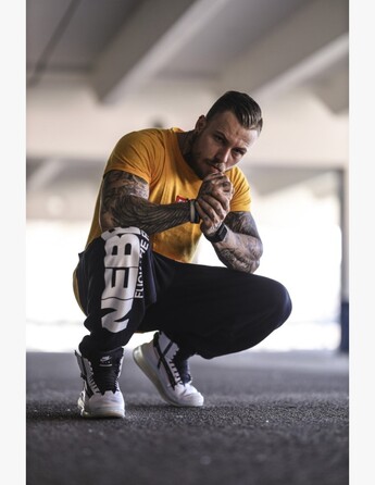 Штани Nebbia Iconic Sweatpants BEAST MODE-ON Black 198