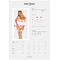 Комплект Obsessive Amor Blanco, білий, S/M